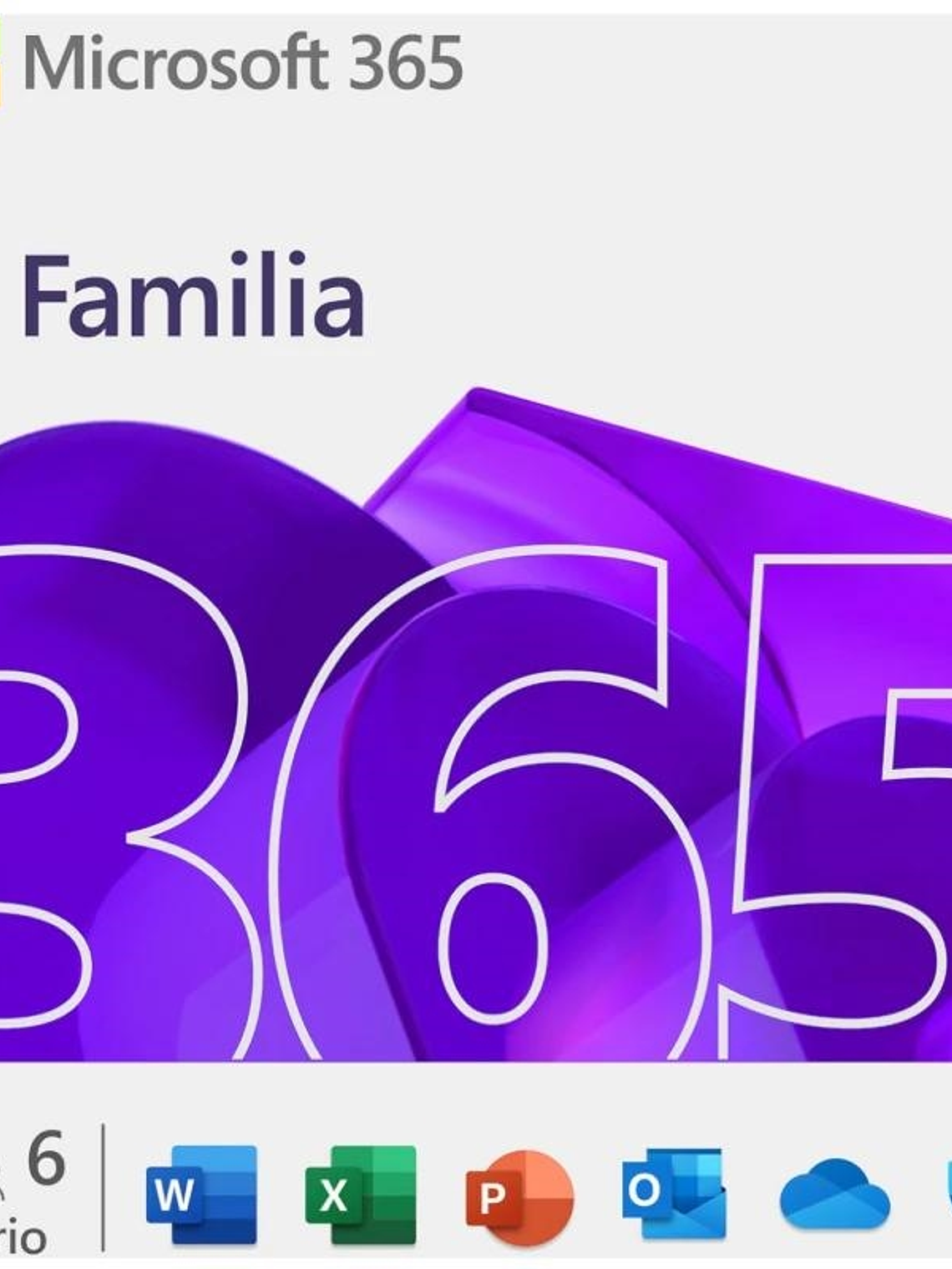 Microsoft 365 Familia 1 año ESD 1