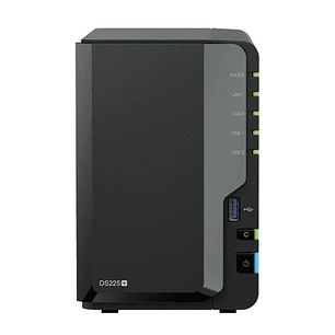 Synology DS225+ NAS 2Bay DiskStation 1x2.5Gb 1xGb