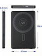 EWENT POWERBANK SLIM 5000mAh MagSafe PD 20W - Miniatura 2