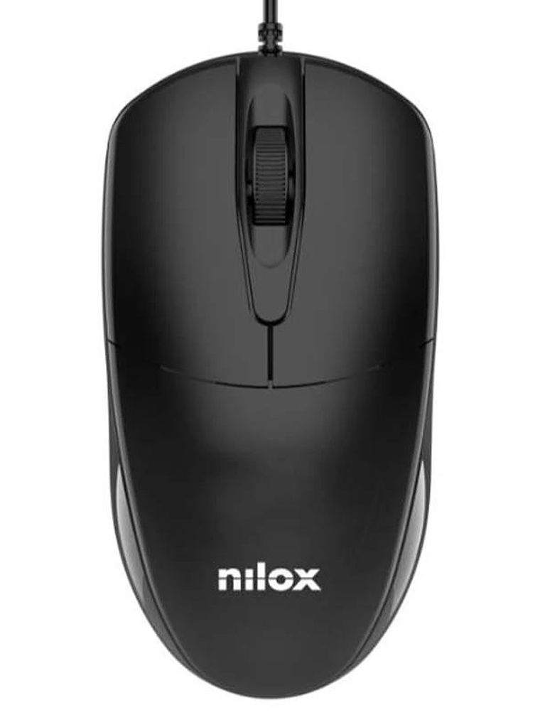 NILOX Kit Teclado+raton NXKME0011 Usb NEgro 3