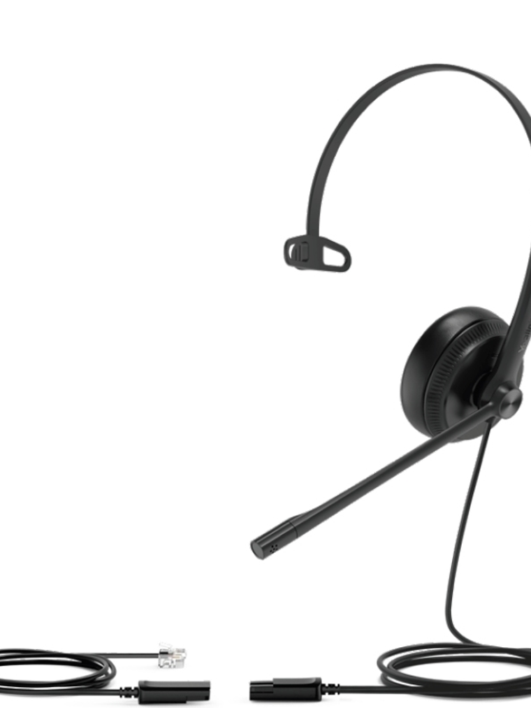 YEALINK YHS34 Lite Mono Auriculares monoaurales RJ 1