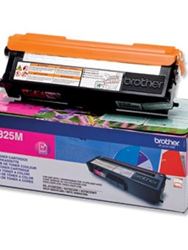 Brother Tóner TN325M Magenta 1