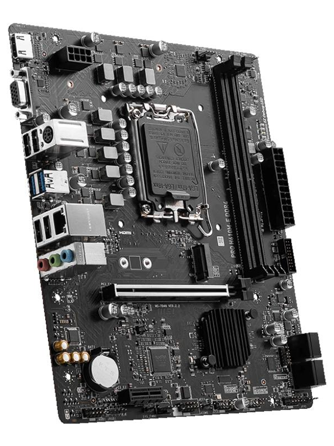 MSI Placa Base PRO H610M-E DDR4 mATX 1700 3