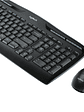 Logitech Teclado+ Ratón MK330 USB Negro - Miniatura 3