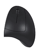 Nilox Ratón Wireless Vertical, 1600 DPI, Negro - Miniatura 2