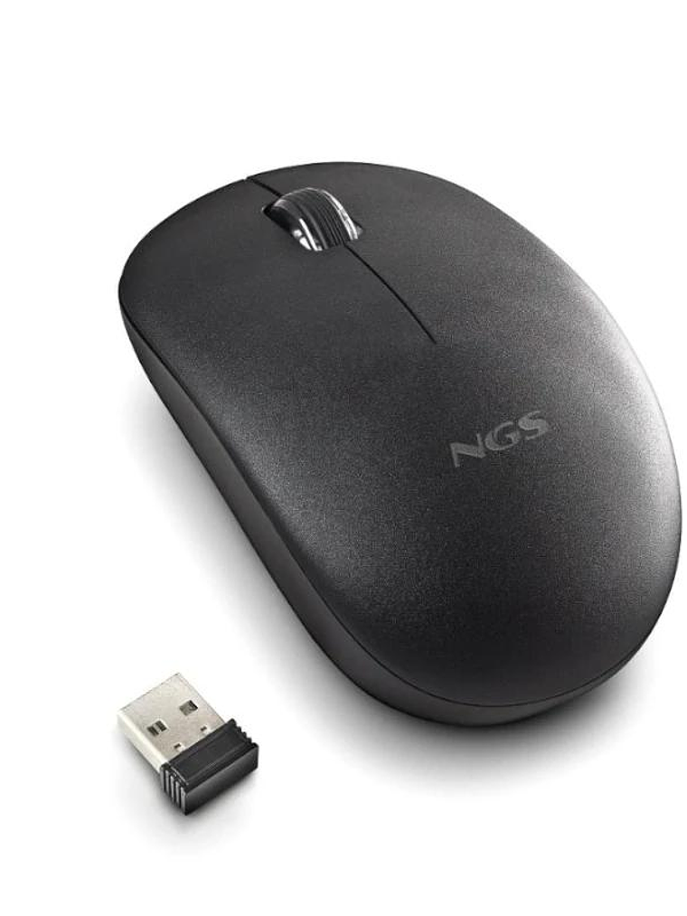 NGS Raton Fogpro Inalambrico Negro 3