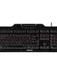 Cherry Teclado+lector chip integrado (DNIe) Negro - Miniatura 1