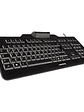 Cherry Teclado+lector chip integrado (DNIe) Negro - Miniatura 3