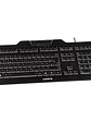 Cherry Teclado+lector chip integrado (DNIe) Negro - Miniatura 4