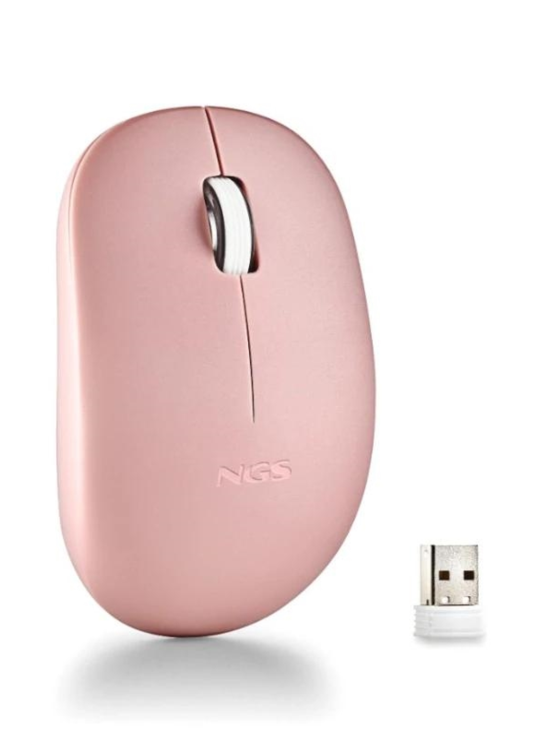 NGS Raton Fogpro Inalambrico Rosa 1