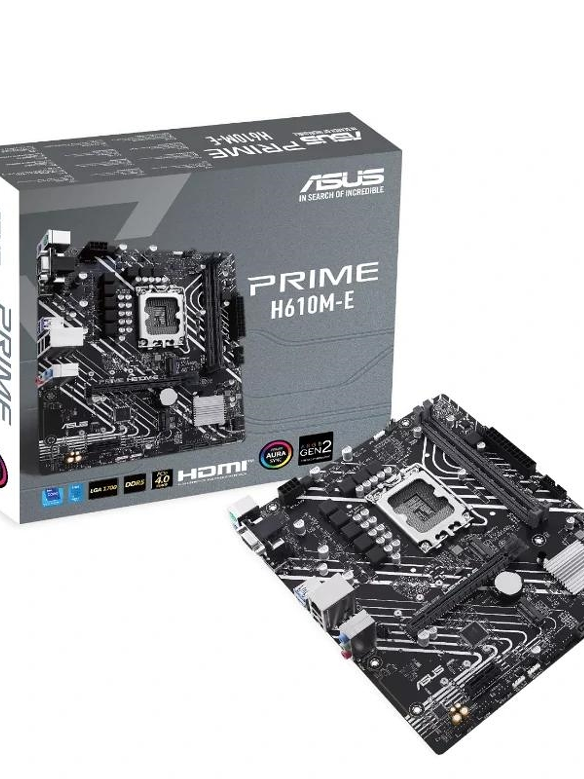 ASUS Placa Base PRIME H610M-E CSM DDR5 1