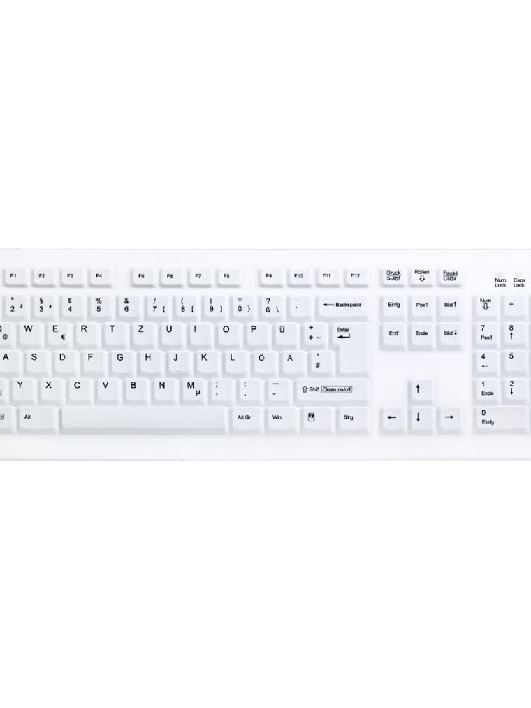 CHERRY Teclado Lava-desi pad numérico Blanco 1