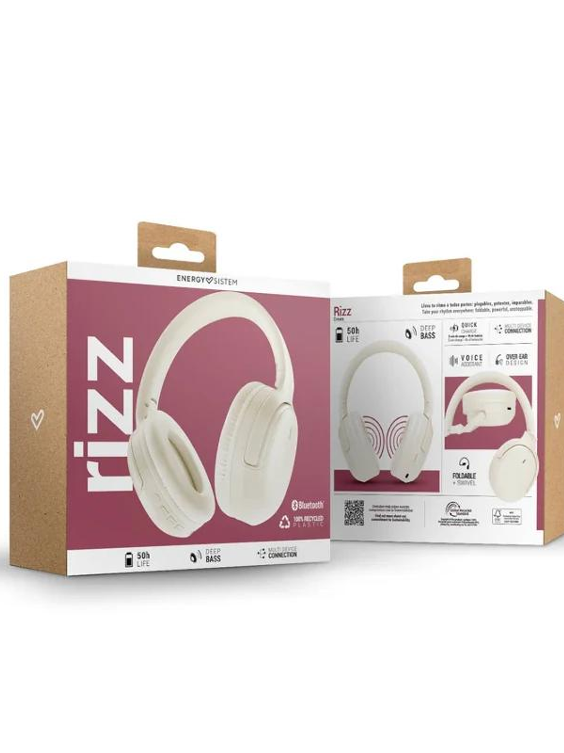 Energy Sistem Auriculares Cream Rizz Headphones 4