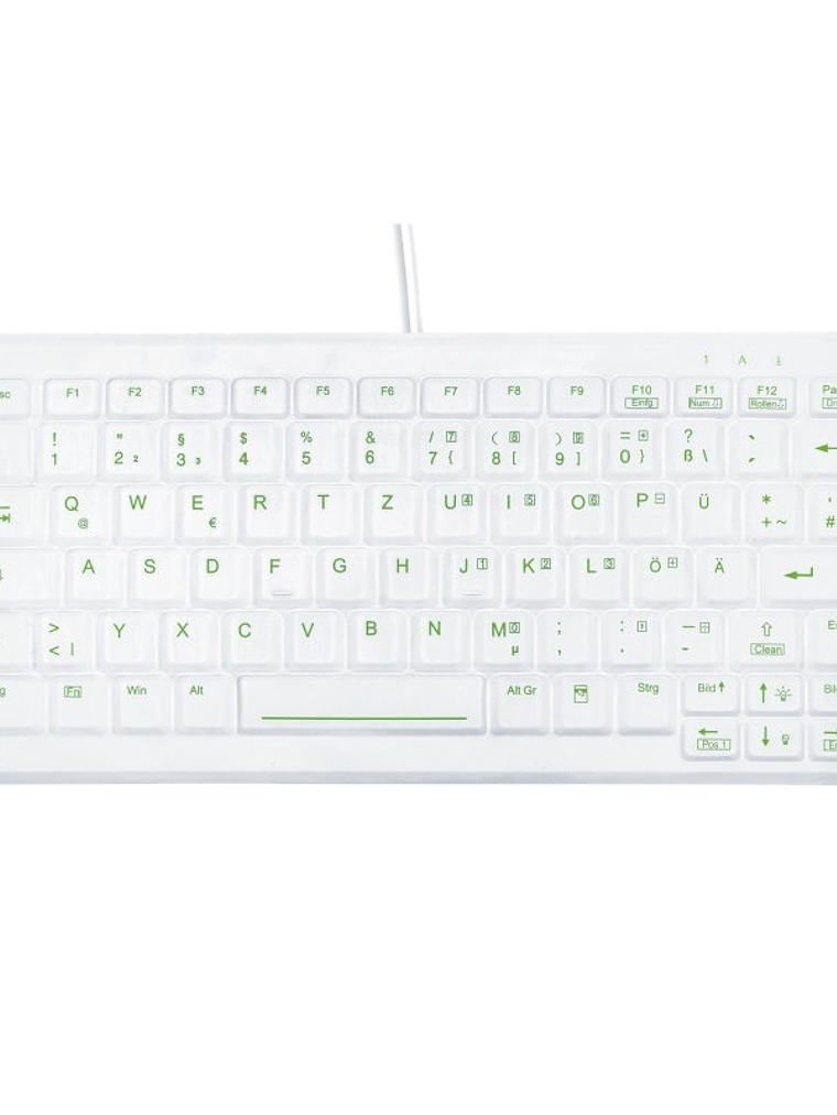 Active Key Teclado Lavable-Desinfect. retroilum Bl 1