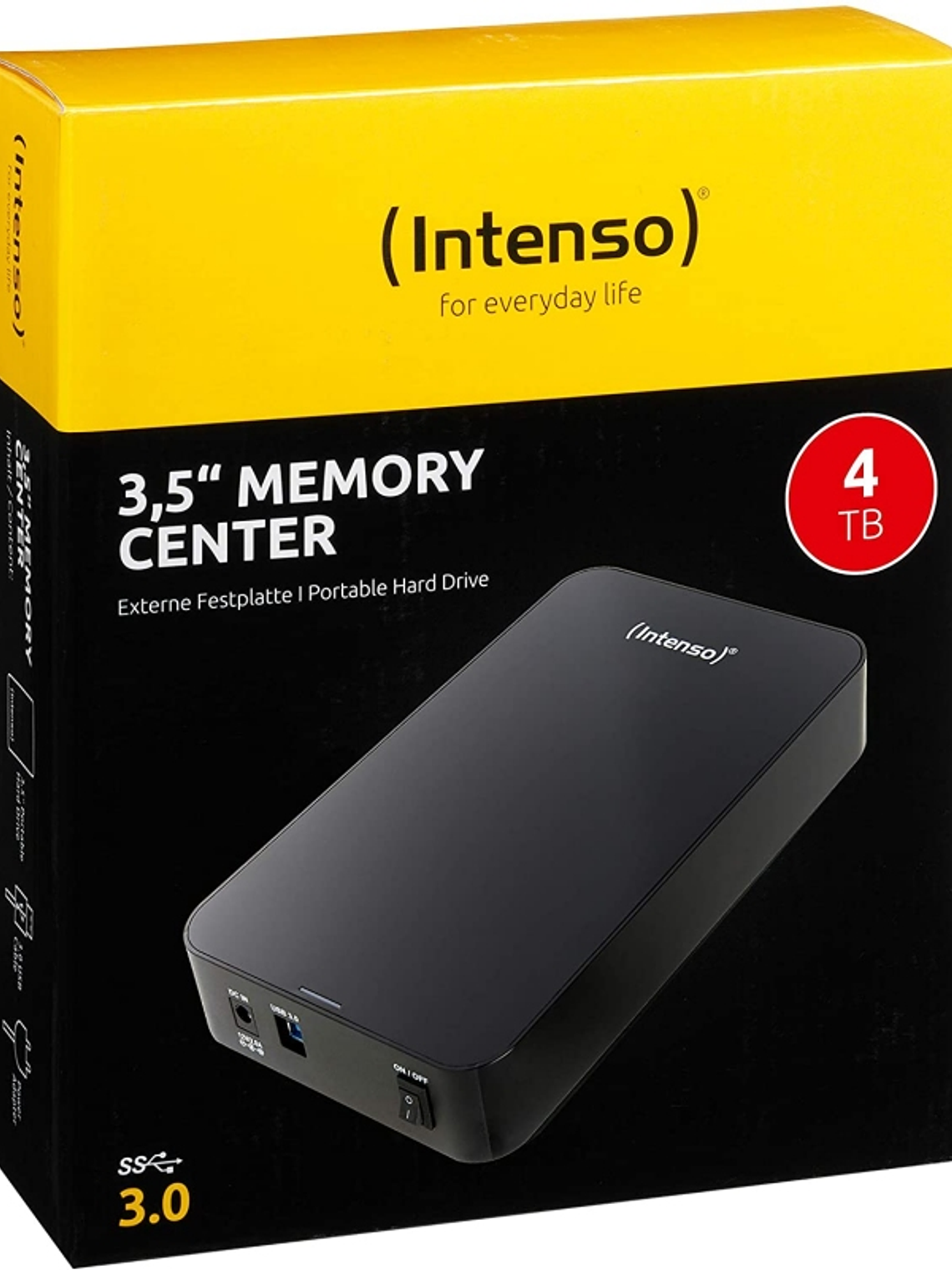 Intenso HDD Externo 6031512 4TB 3.5