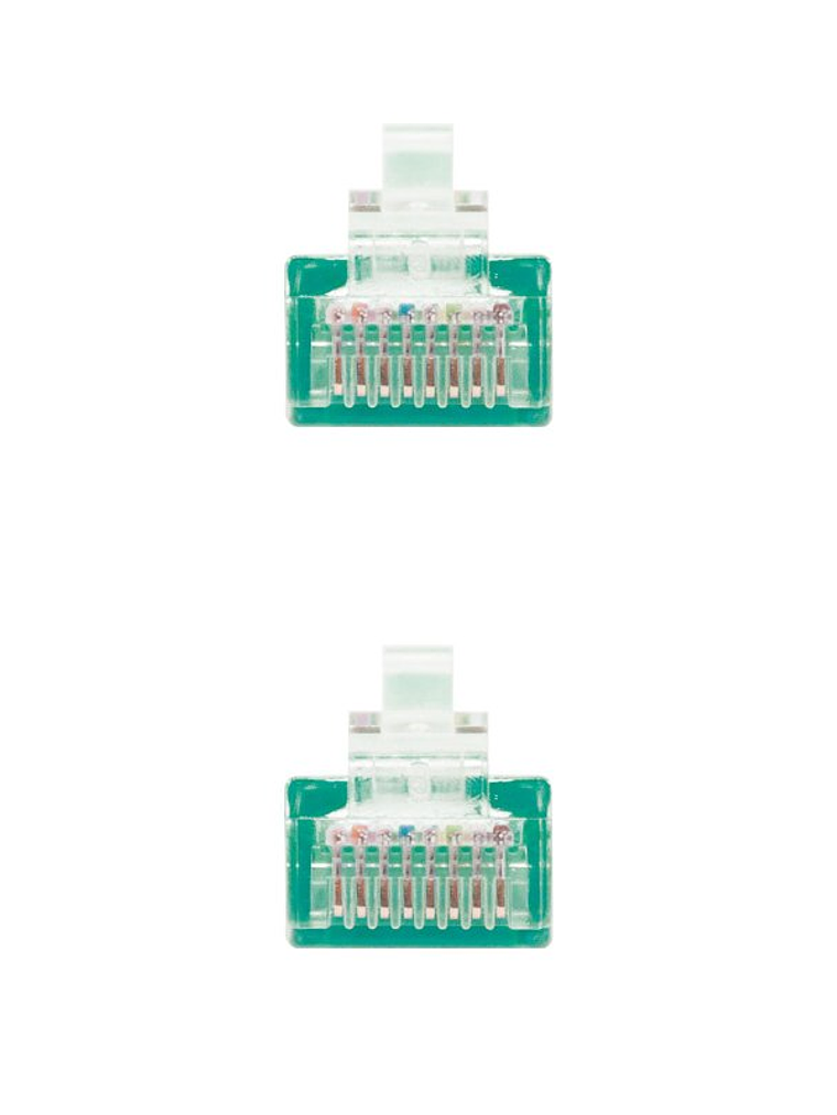 Nanocable Latiguillo RJ45 Cat. 6 UTP 0.5 M Verde 2