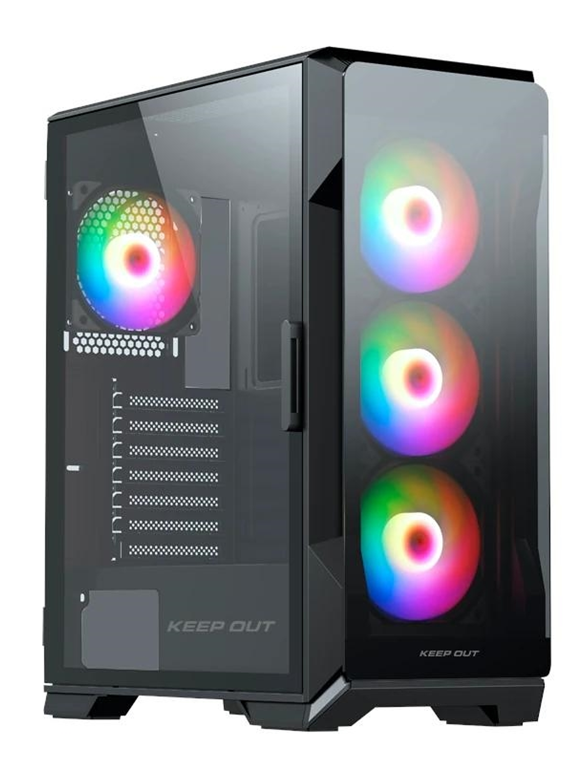 Keep Out Caja E-Atx XC-901 PRO ARGB TYPE-C 1