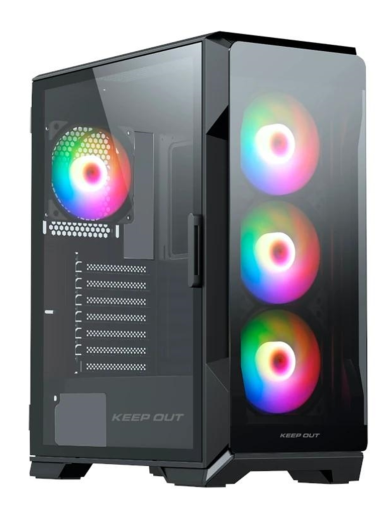 Keep Out Caja E-Atx XC-901 PRO ARGB TYPE-C 1