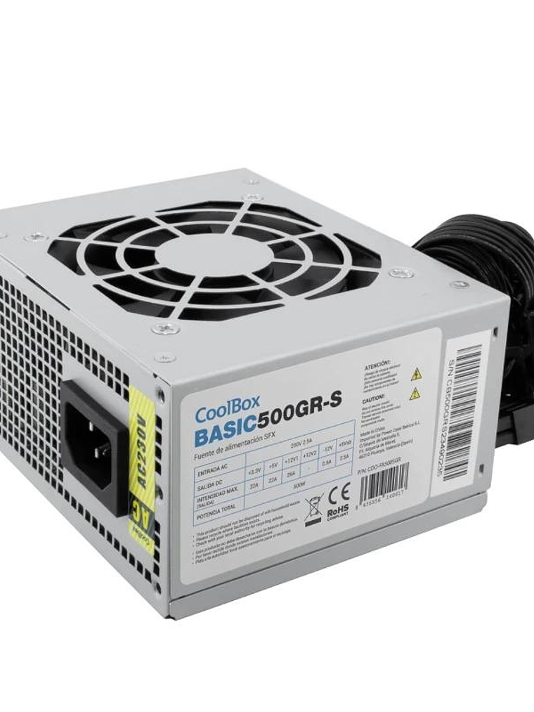 Coolbox Fuente Alim.SFX 500GR-S (CE,ROHS) 1