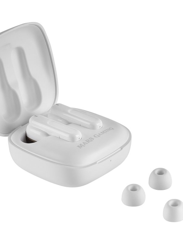 MARS GAMING MIHBW Auricular Wireless BT 5.1 White 3