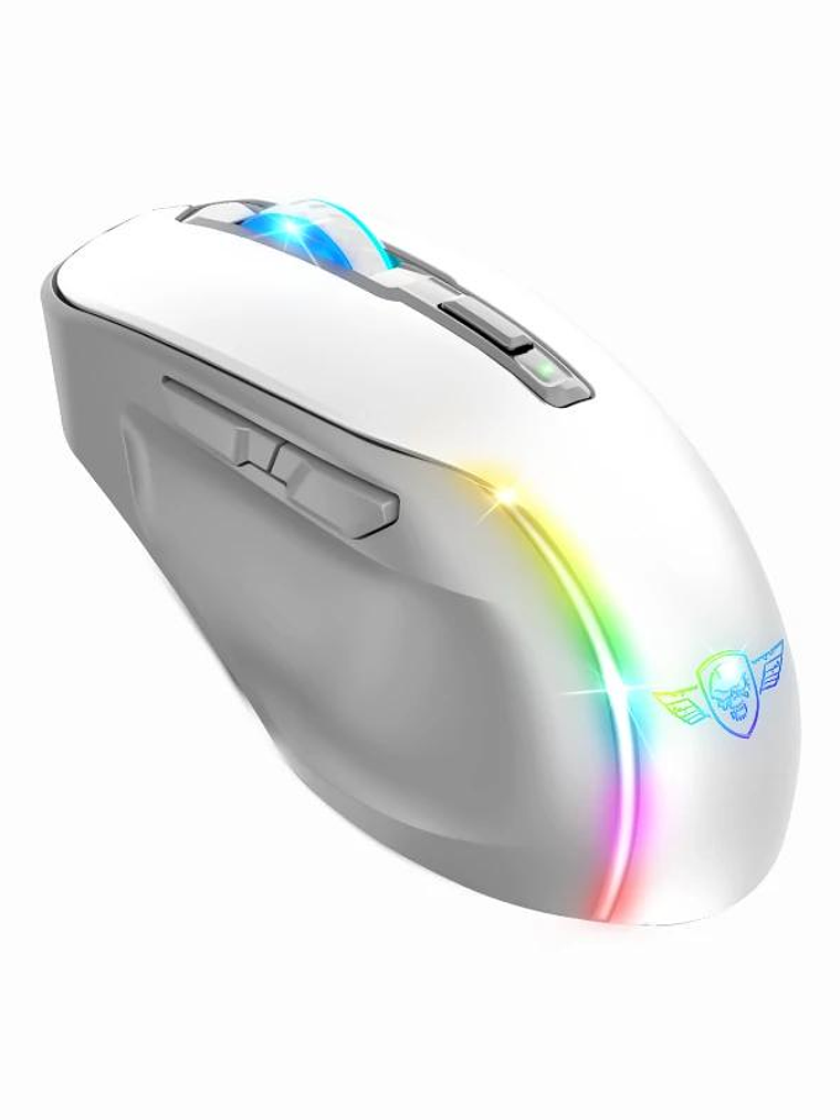 Spirit of Gamer Raton Inalambrico Elite M50 Blanco 3