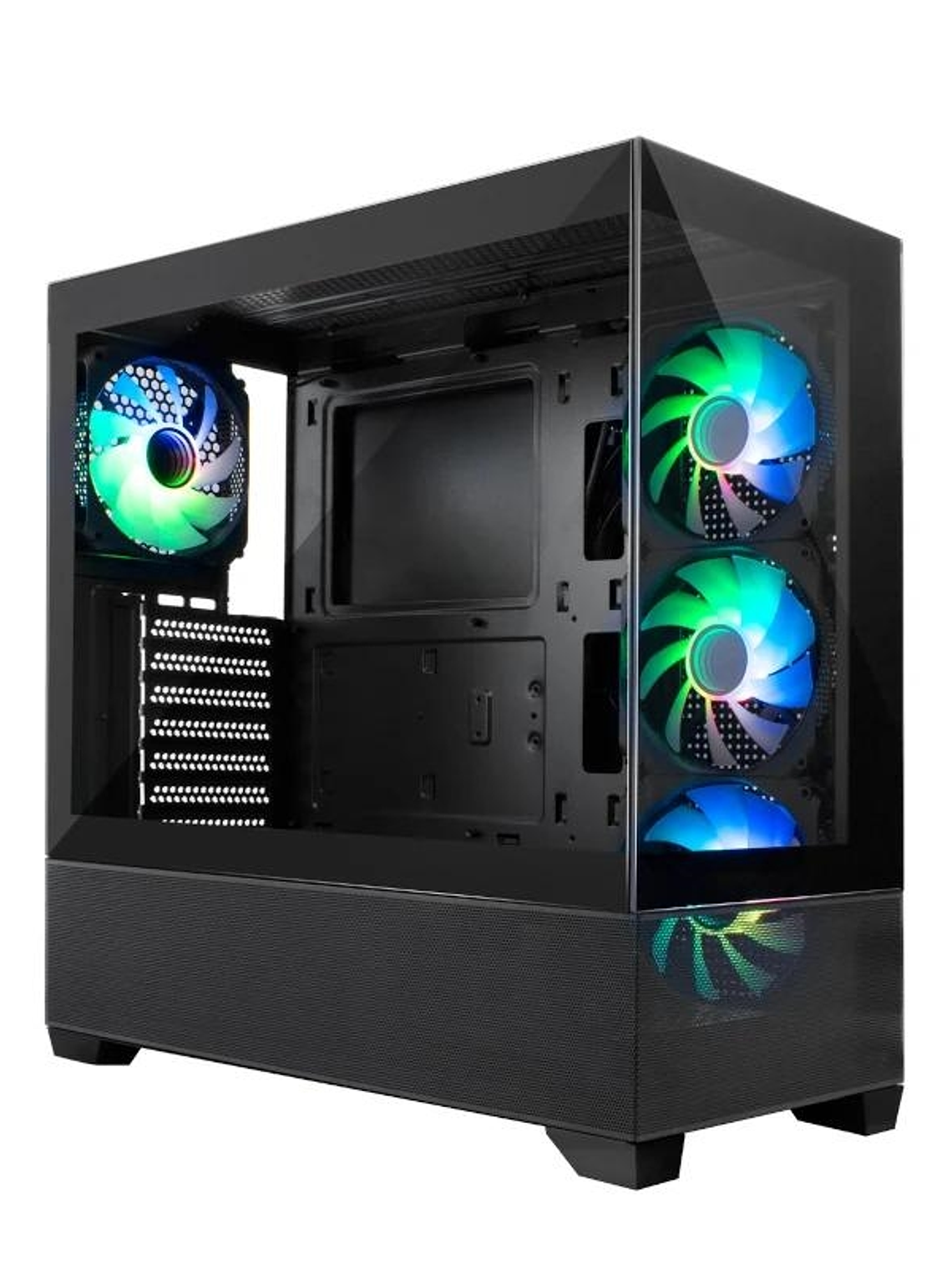 COOLBOX CHASIS ATX GA250 CRISTAL 4XVENT.ARGB 1