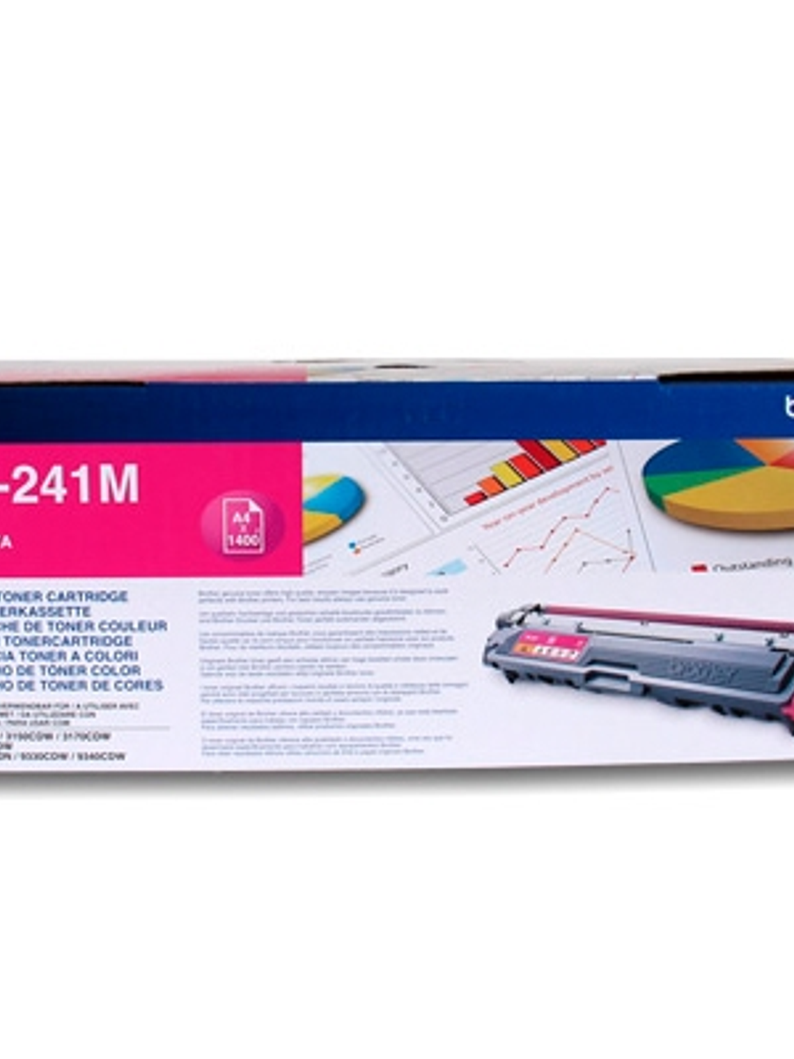 Brother Tóner TN241M Magenta 1