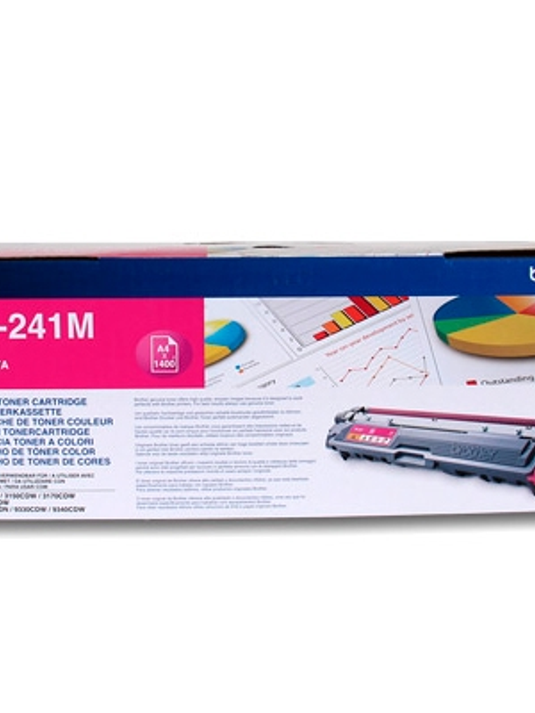 Brother Tóner TN241M Magenta 1