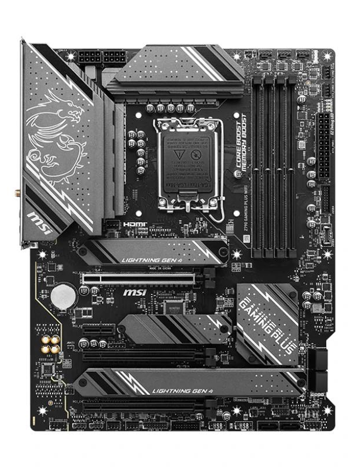 MSI Placa Base Z790 GAMING PLUS WIFI DDR5 ATX 1700 2