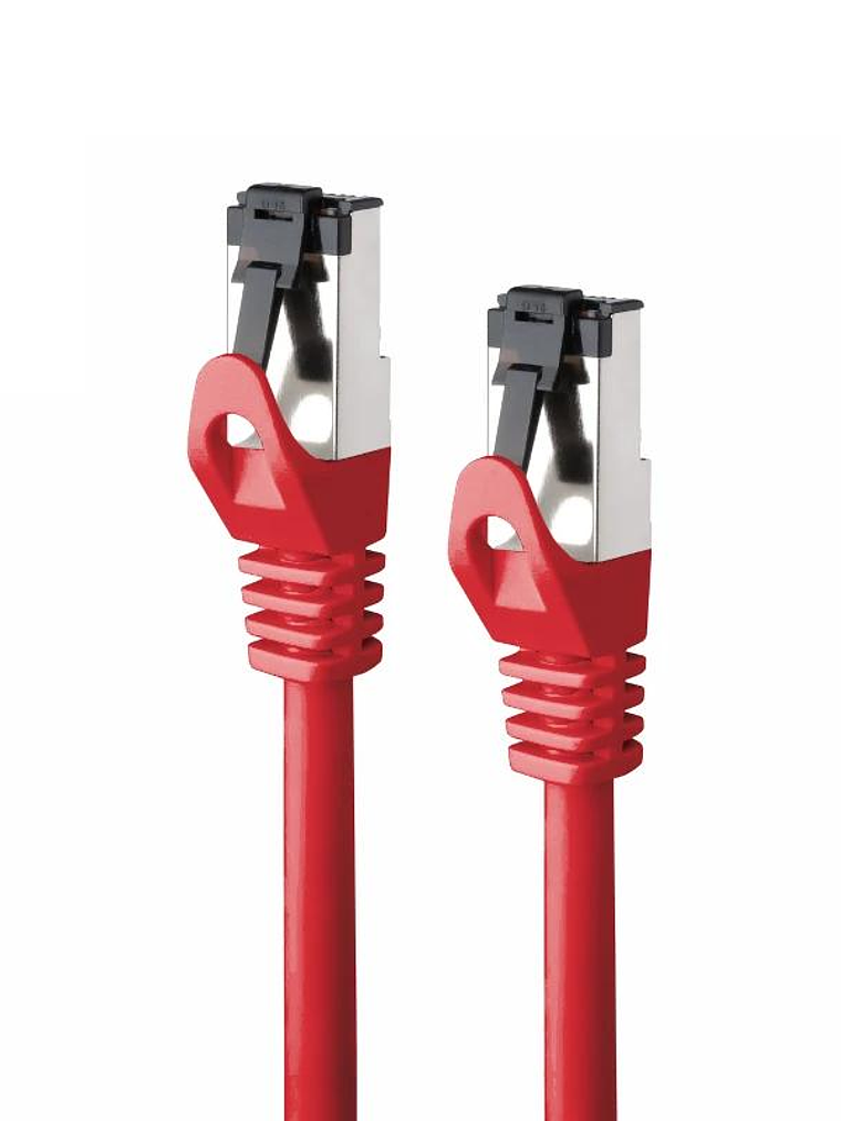 Nanocable Cable red Cat. 8.1 2GHZ SSTP Rojo 0,30m 2