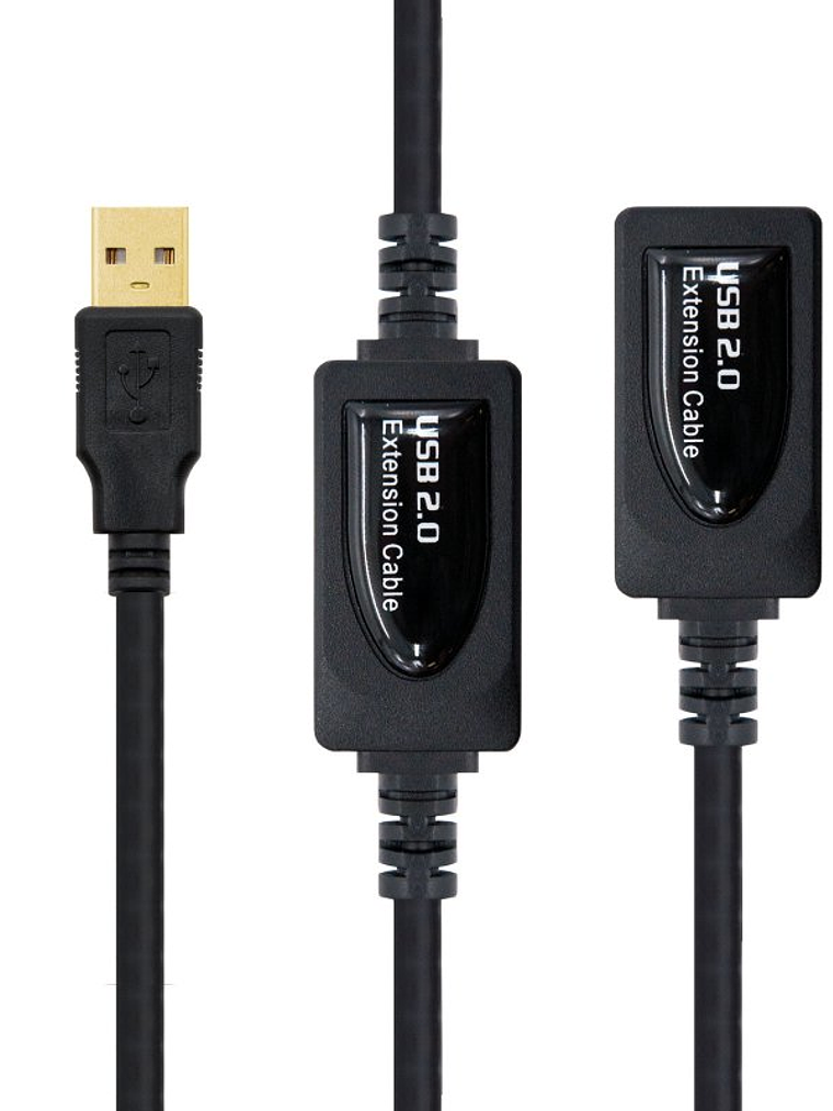 Nanocable Cable USB 2.0 Prolong. Amplificador 10M 2