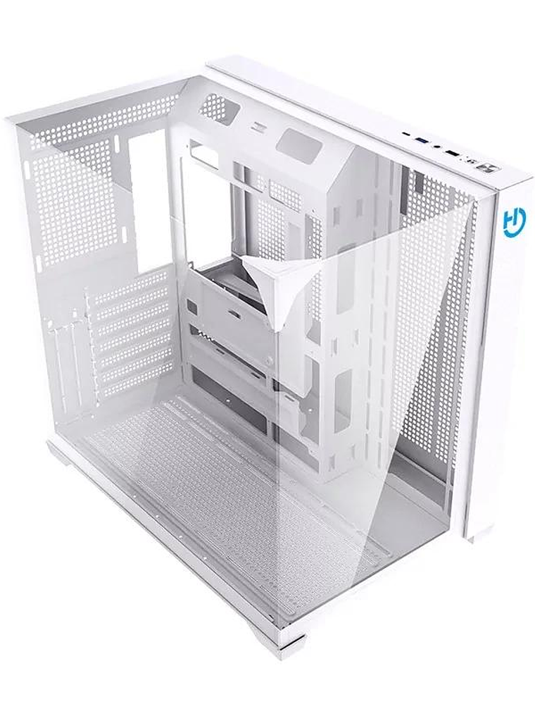 Hiditec Caja ATX Gaming Sky White USB 3.1 TYPE-C 3