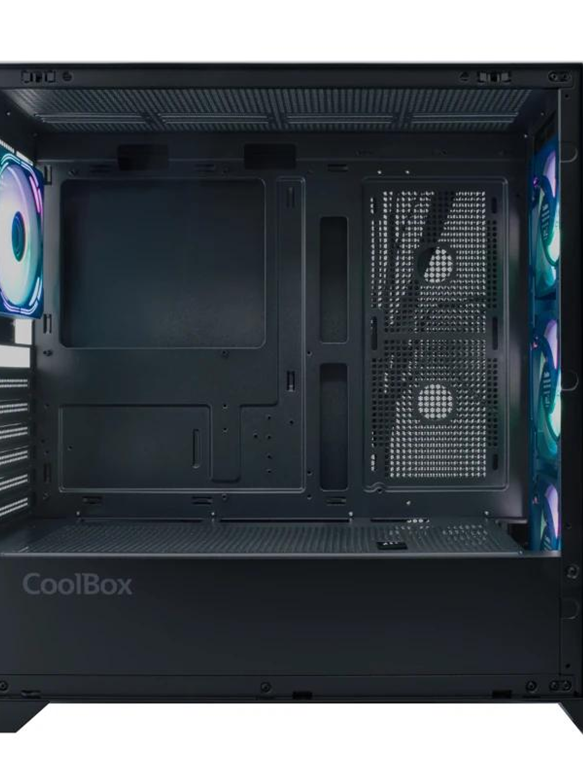 Coolbox Caja Gaming ATX Ge-2000 DualView  S/Fte 3