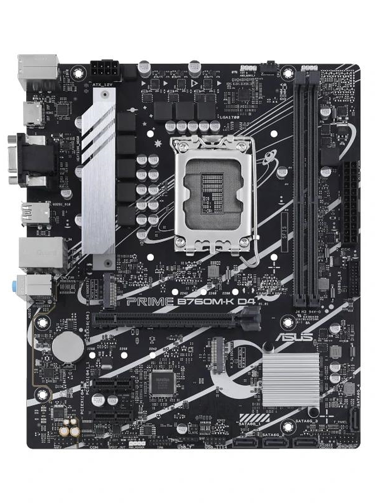 ASUS Placa Base PRIME B760M-K D4 mATX 1700 1