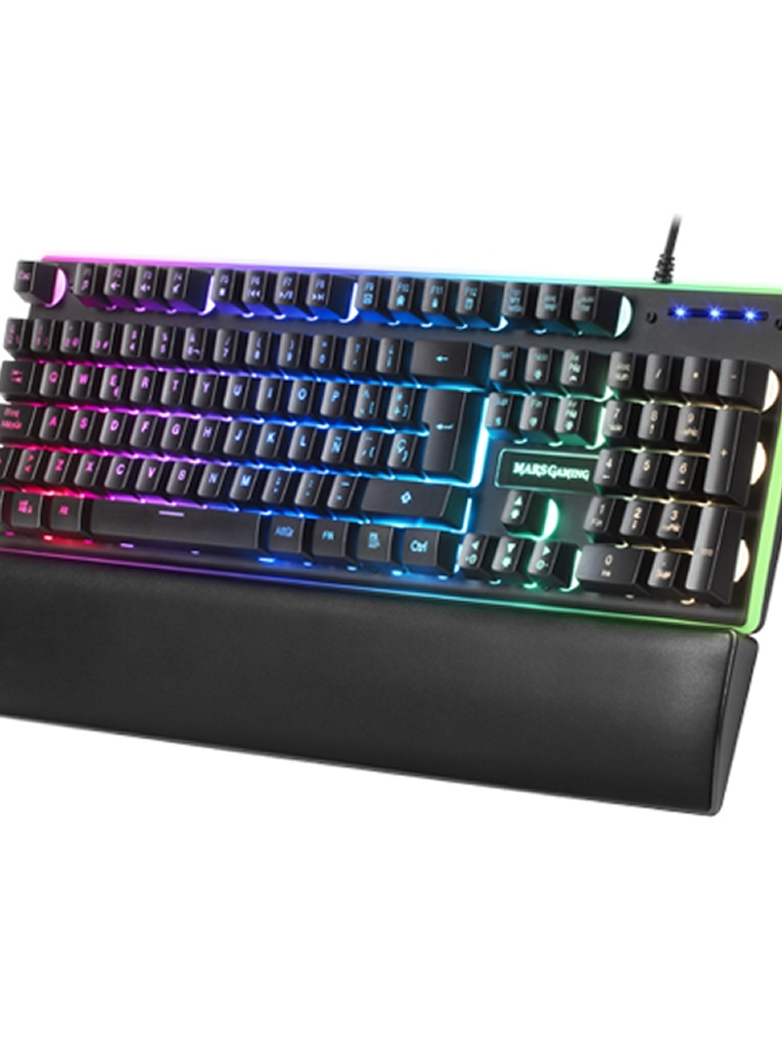 Mars Gaming MK320ES Full RGB H-Mec Reposamuñecas 2