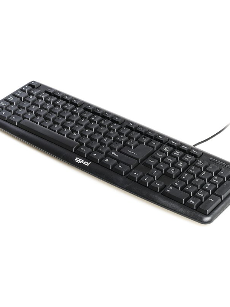 iggual Teclado USB estándar CK-BASIC-105T negro 2