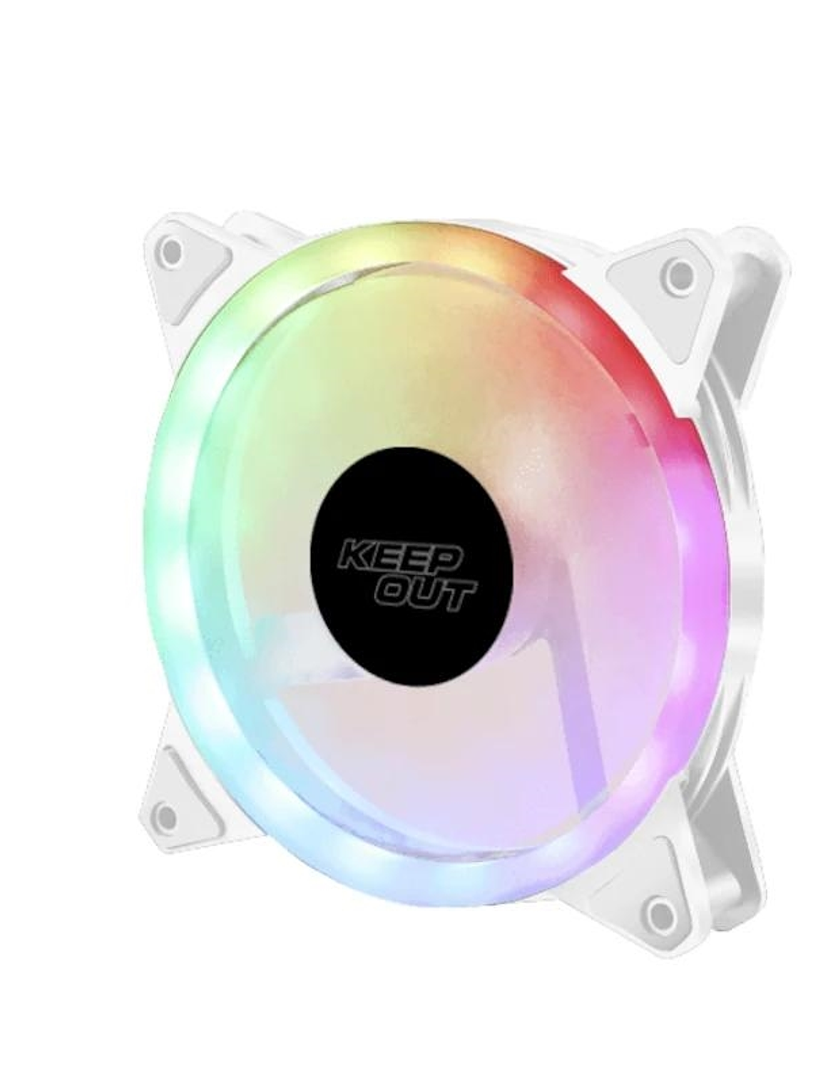 Keep Out Ventilador XFC-120SRW WHITE 5V 1