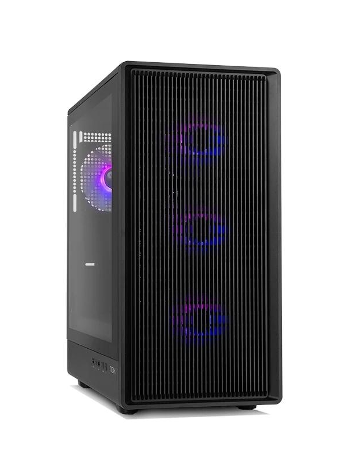 NOX Semitorre INFINITY IOTA  ARGB Negro USB 3.0 1