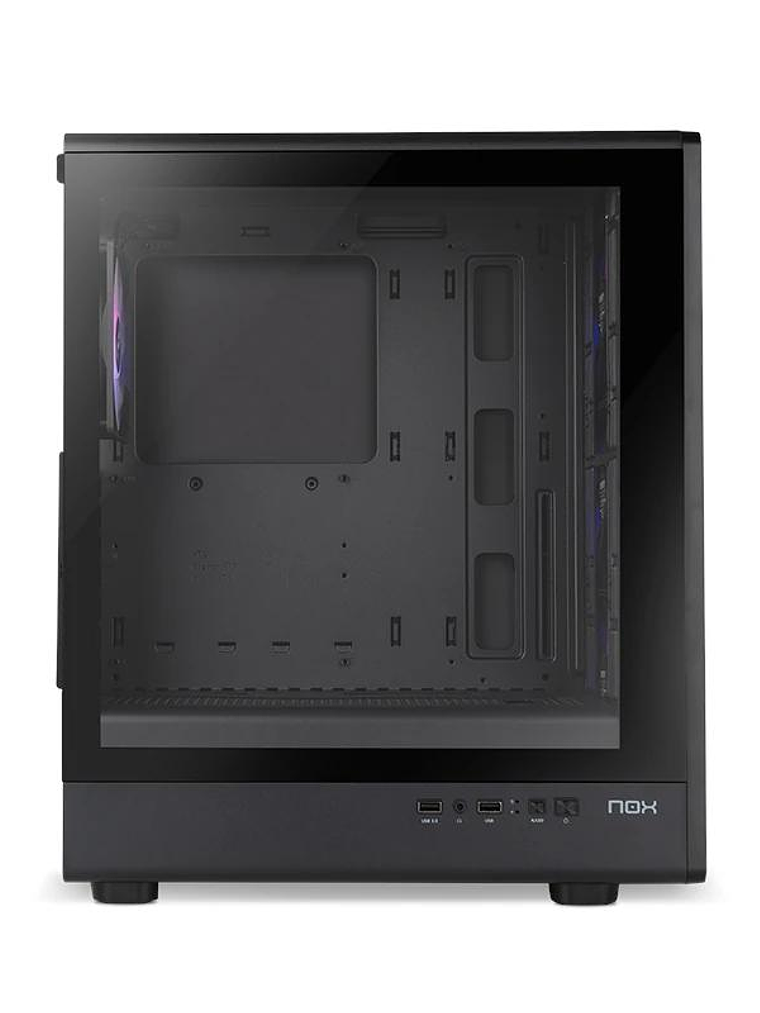 NOX Semitorre INFINITY IOTA  ARGB Negro USB 3.0 3