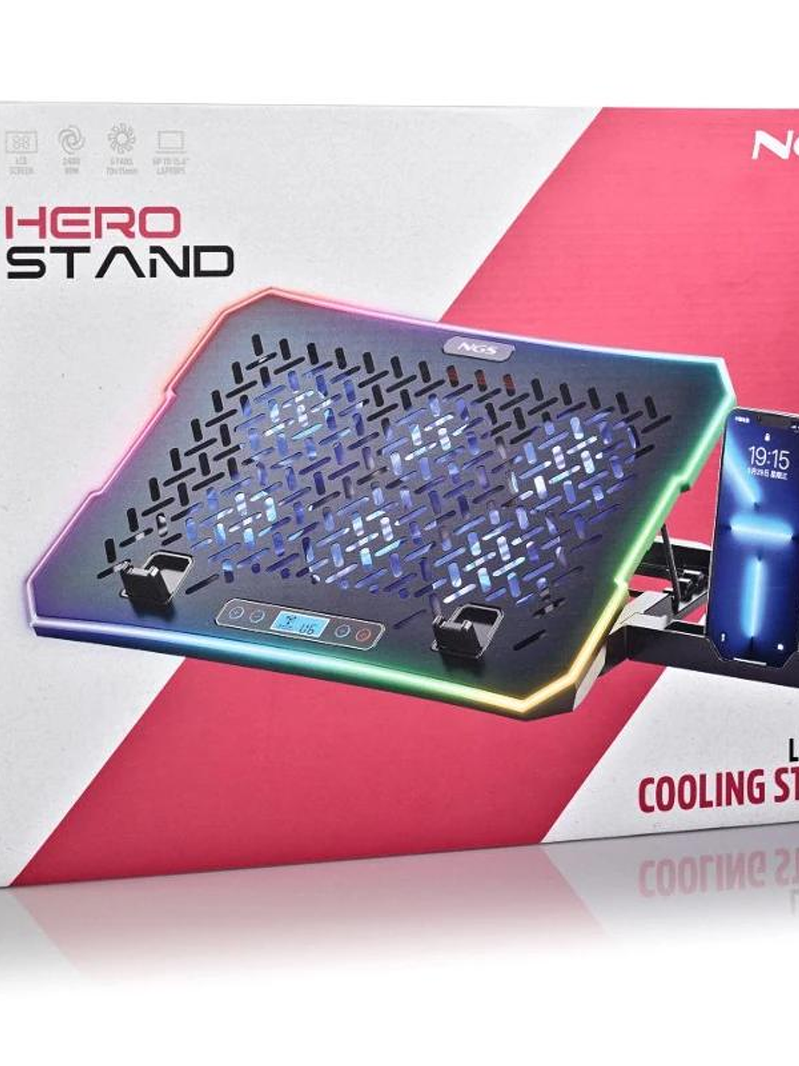 NGS Base Refrigeradora Portátil 15,6