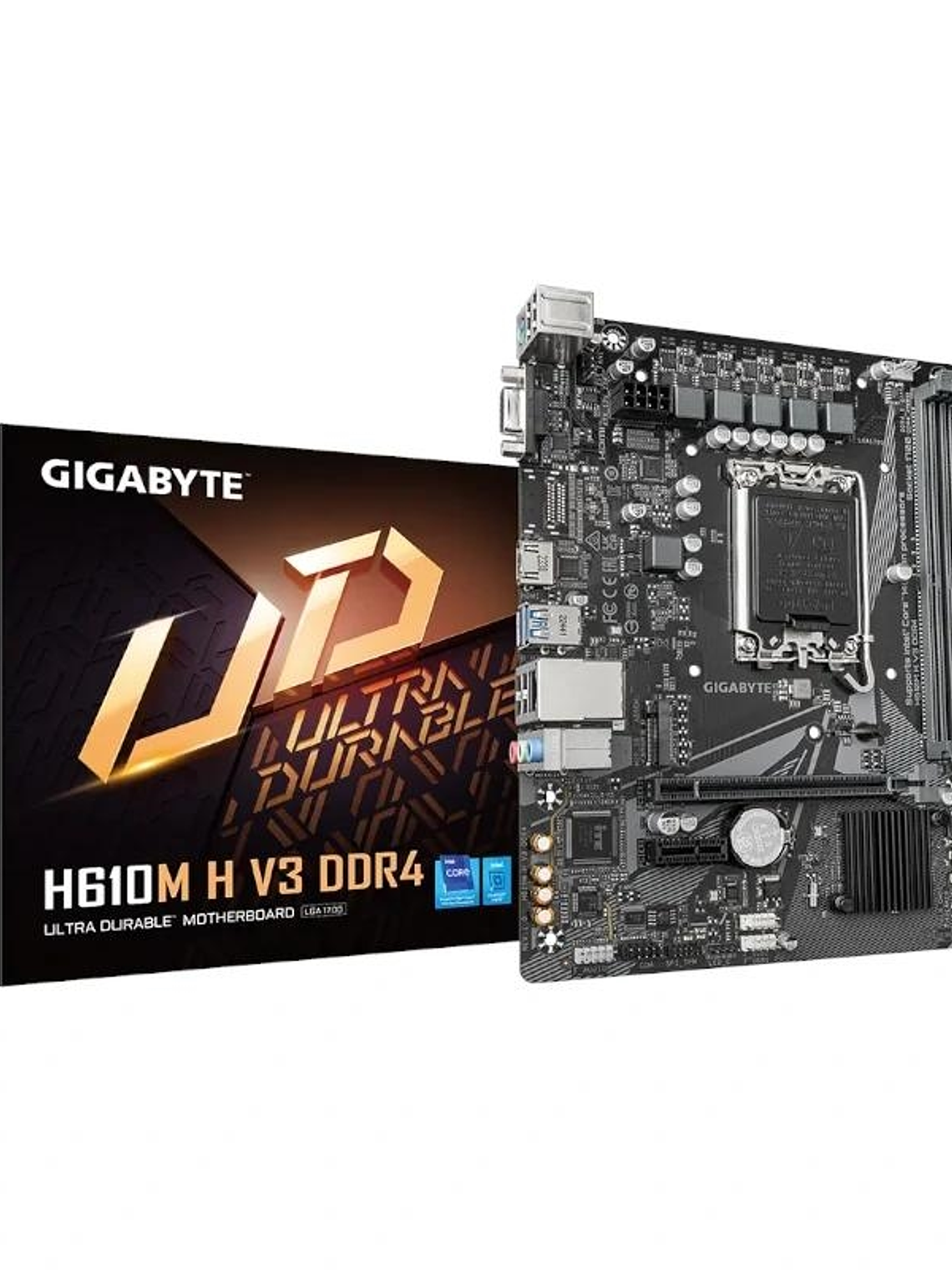 Gigabyte Placa Base H610M H V3 DDR4  mATX 1700 1