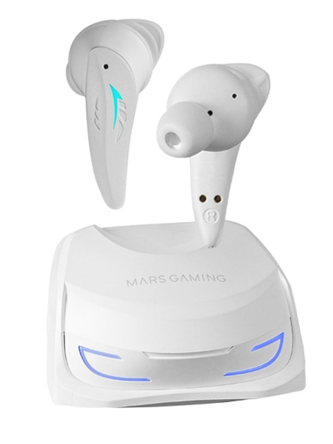 MARS GAMING Auricular Wireless MHIULTRA White 2