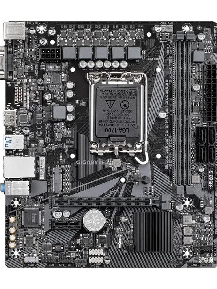 Gigabyte Placa Base H610M H V3 DDR4  mATX 1700 2