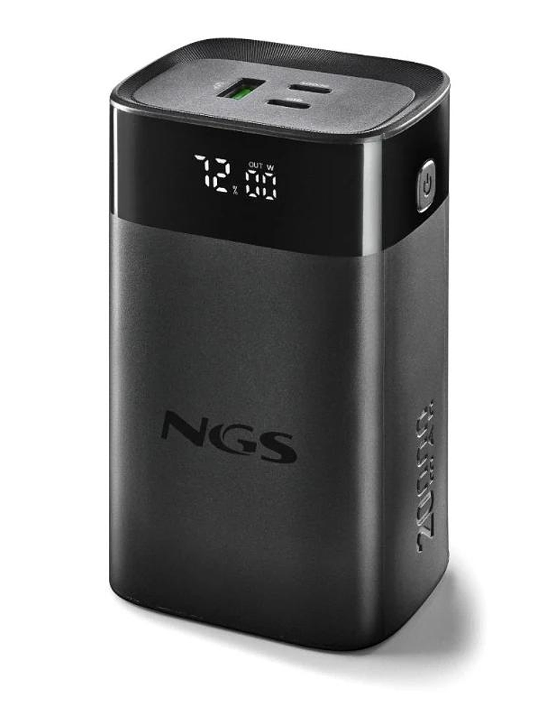 NGS BATERIA EXTERNA PORTATIL CARGA RAPIDA 65W 1