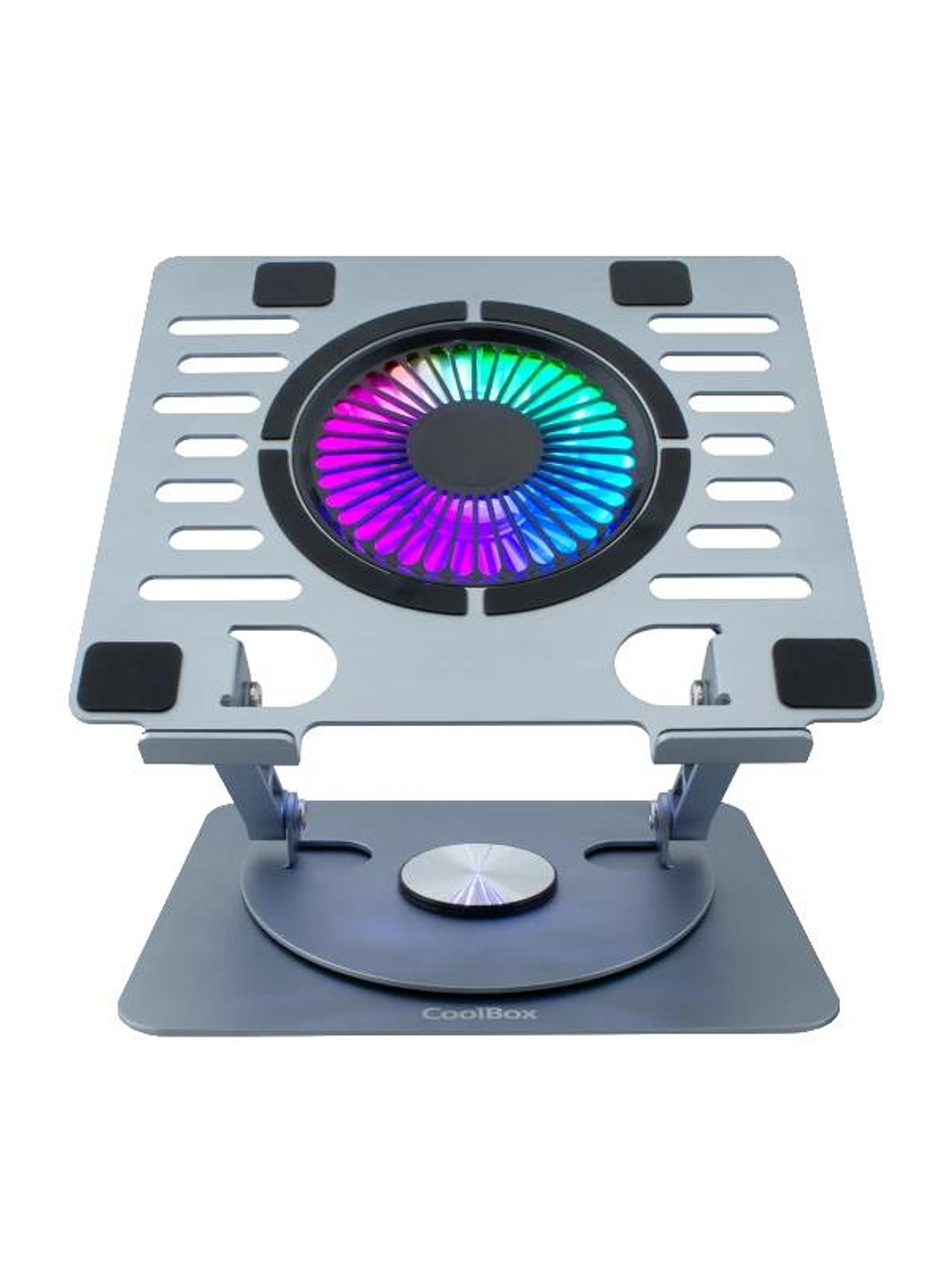 COOLBOX Base refrigerac.Portátil COOLAIR 1vent RGB 2