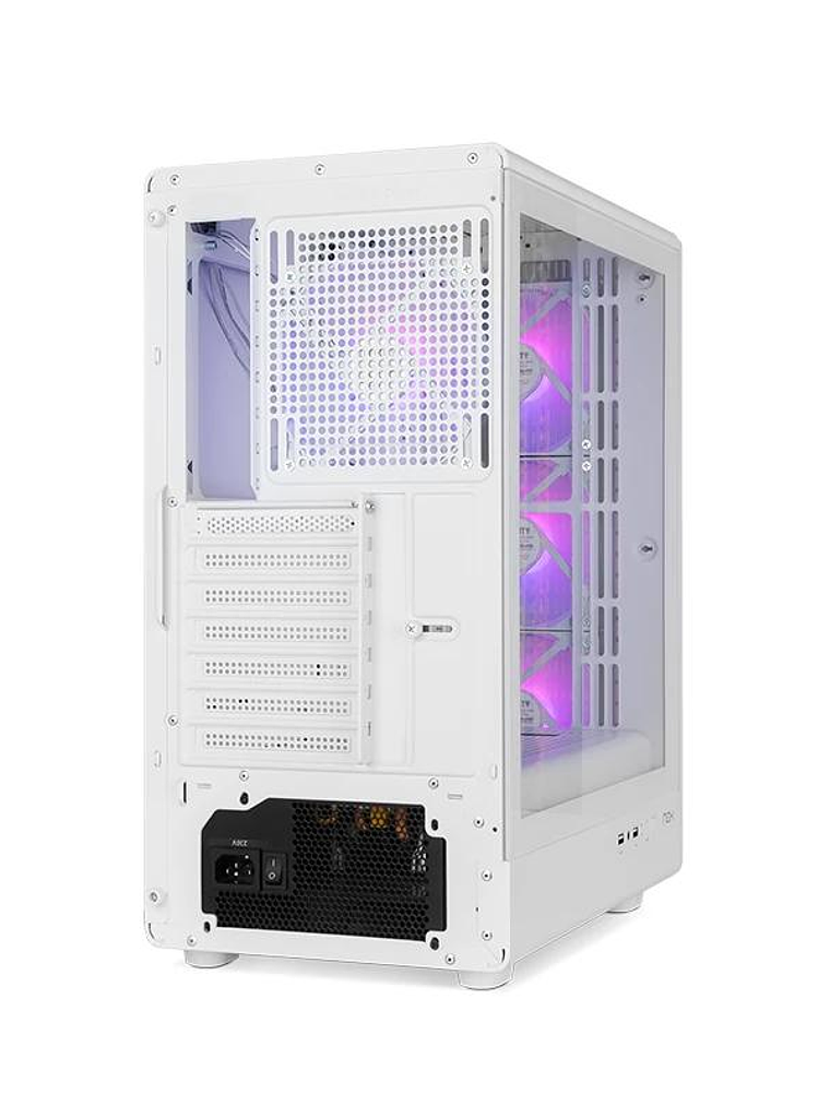 NOX Semitorre INFINITY IOTA ARGB Blanco USB 3.0 4