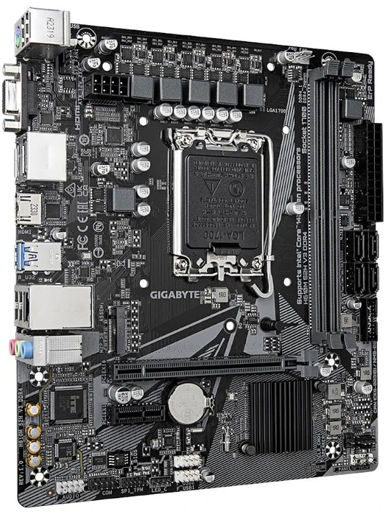 Gigabyte Placa Base H610M S2H V3 DDR4  mATX 1700 3