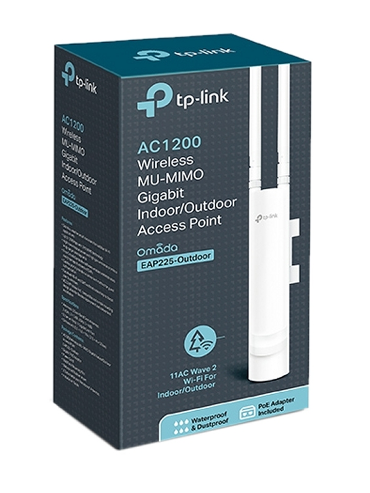 TP-LINK EAP225-Outdoor Punto Acceso AC1200 PoE 2