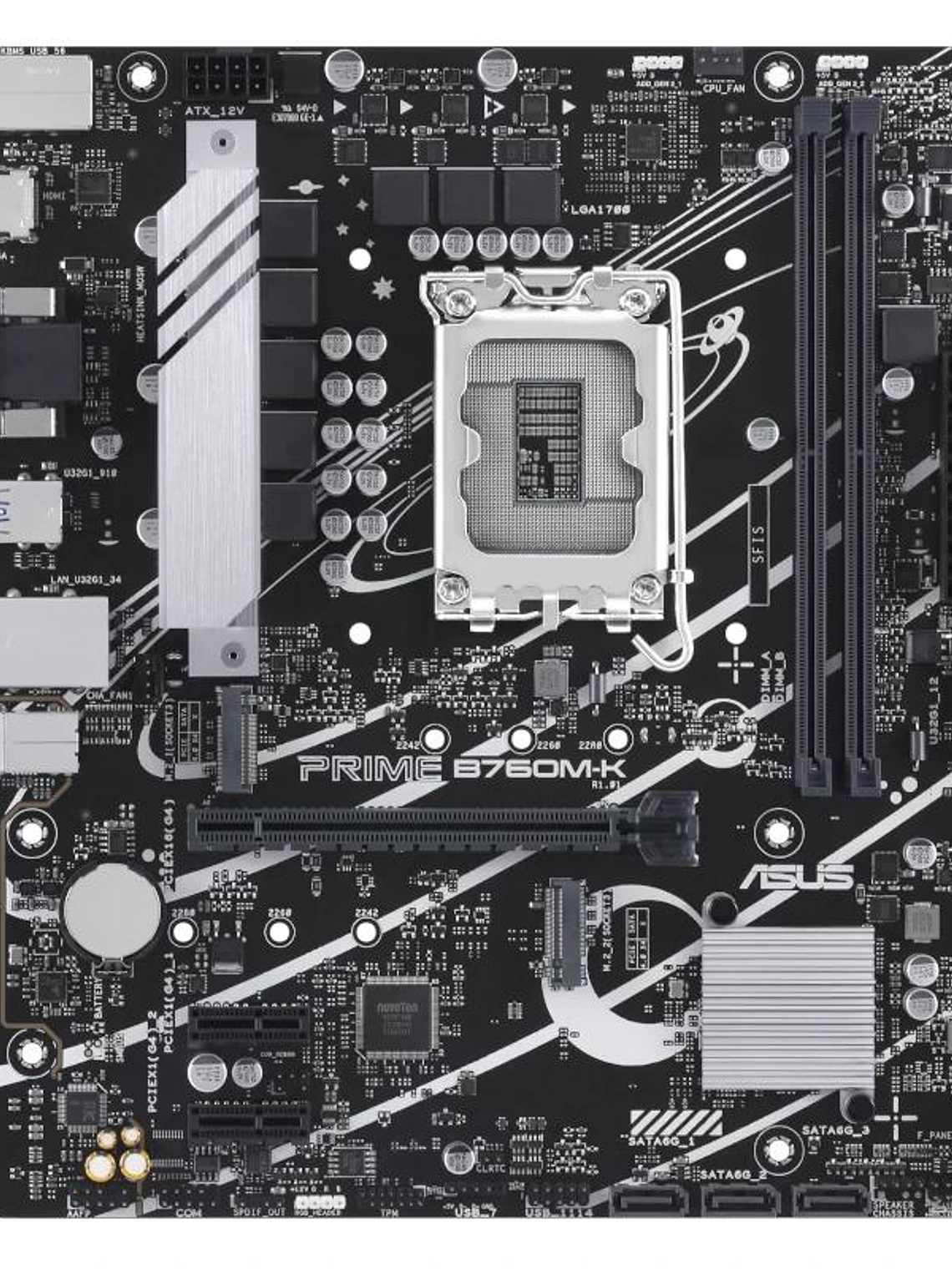 ASUS Placa Base PRIME B760M-K DDR5 mATX 1700 2