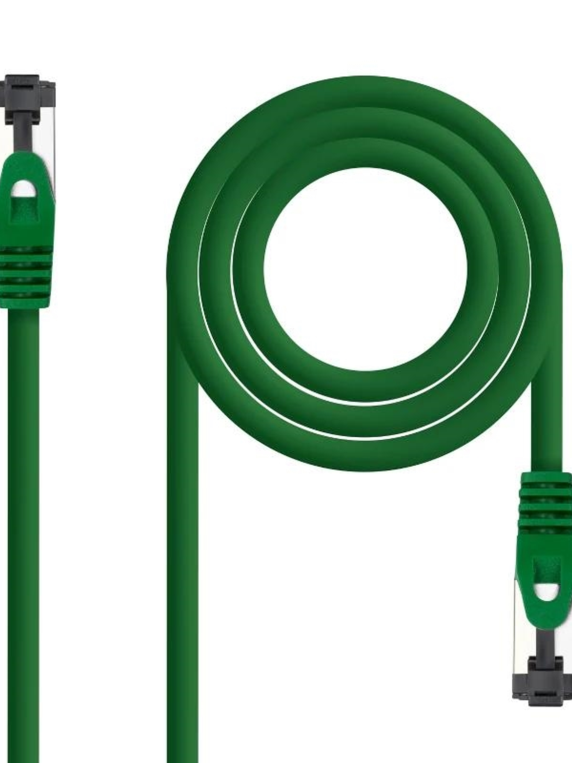 Nanocable Cable red Cat. 8.1 2GHZ SSTP Verde 1m 1